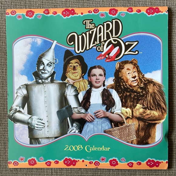 Wall Decor 208 Wizard Of Oz Calendar Poshmark